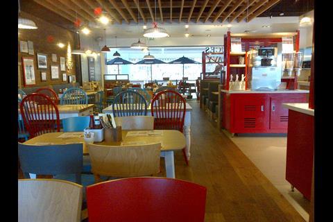 The Decks restaurant was devised from scratch by Tesco